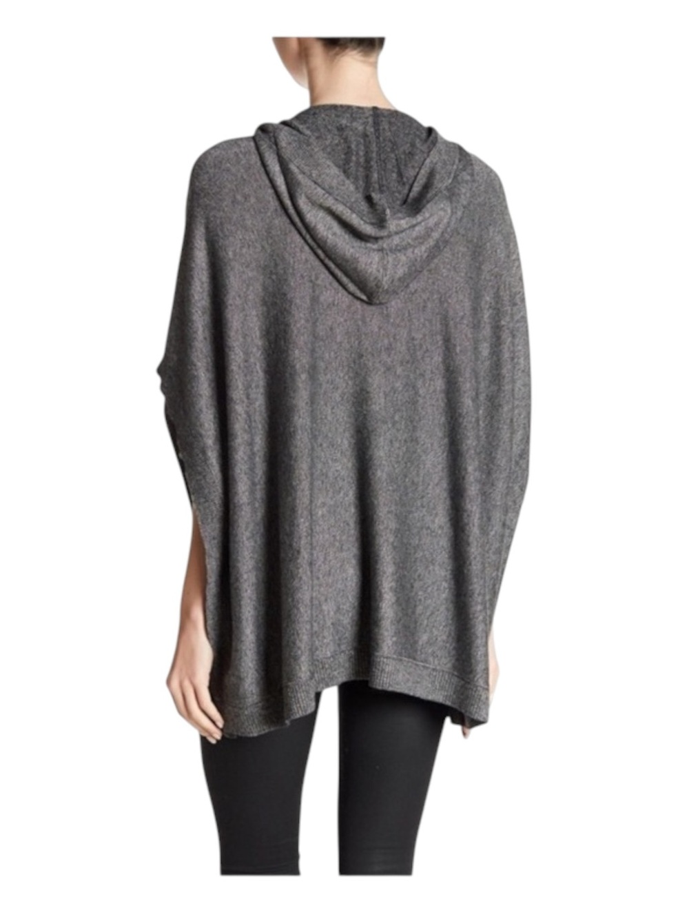 new Leimere ❤︎ Cozy Cashmere Sweater Poncho Hoodie ❤︎ Marbled Grey ❤︎ XS S M L - Picture 14 of 16